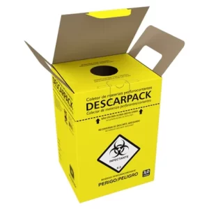 Coletor para Material Perfurocortante 3L Descarpack